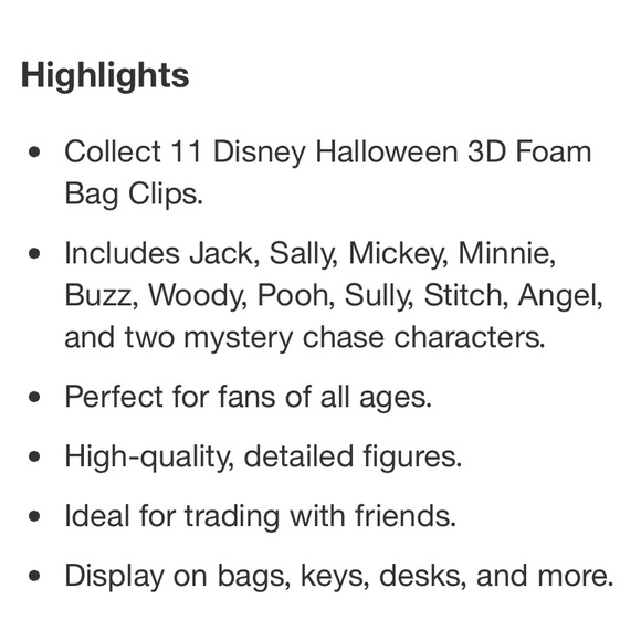 Disney Sally Mini Halloween Surprise Figural Bag
Clip Series 1 - Picture 6 of 7